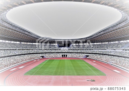 誰もいない国立競技場 誰もいない国立競技場 88075343