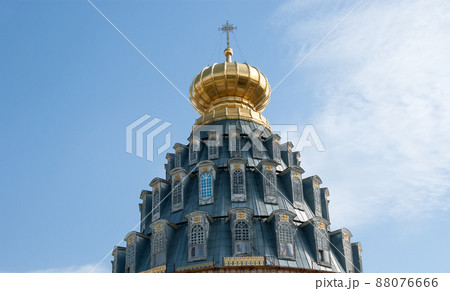 New Jerusalem in town Istra, surroundings of Moscow, Russia. 88076666