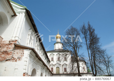 New Jerusalem in town Istra, surroundings of Moscow, Russia. 88076667