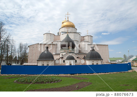 New Jerusalem in town Istra, surroundings of Moscow, Russia. 88076673