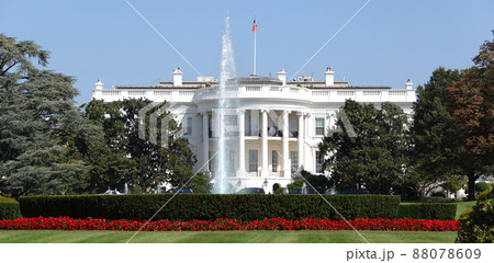 South Portico and Truman Balcony of the White House Washington DC 88078609