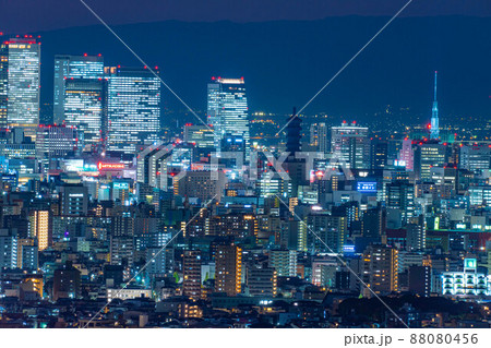 東山スカイタワーから見る名古屋市の夜景【愛知県】 88080456