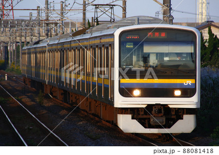 内房線209系2000番台（8両編成） 88081418