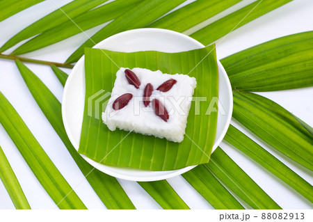 Sweet sticky rice with red beans Sweet sticky rice with red beans 88082913