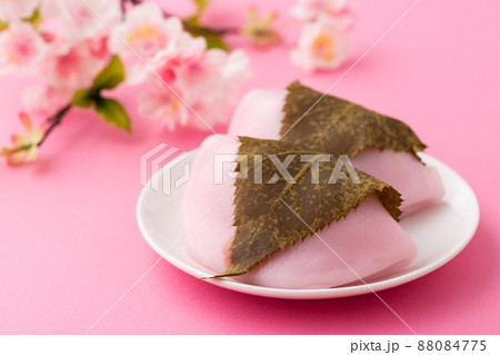 桜餅 柏餅 桜餅 柏餅 88084775