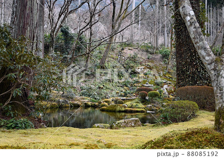 【寺社仏閣】京都大原三千院　庭園 88085192