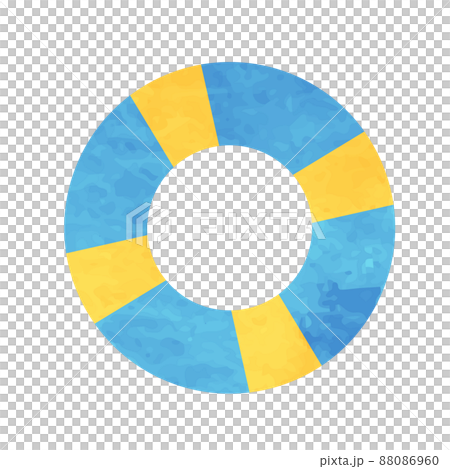 Floating ring vector illustration 88086960