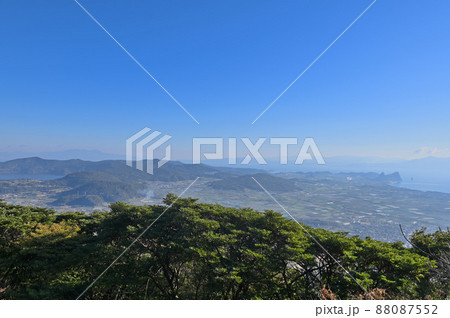 開聞岳登山「5合目からの眺望」 開聞岳登山「5合目からの眺望」 88087552