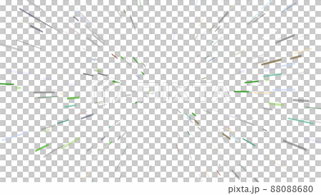 CGパーティクル 多数の拡散するレーザーのフレーム CGパーティクル 多数の拡散するレーザーのフレーム 88088680