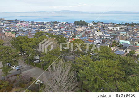 島原城天守閣からの眺め 88089450