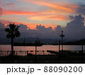 車中からの夕景 車中からの夕景 88090200