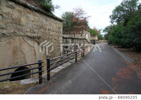 北部砲台跡 広島県竹原市大久野島 北部砲台跡 広島県竹原市大久野島 88090205