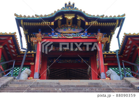 久能山東照宮の唐門 久能山東照宮の唐門 88090359