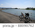 川沿いサイクリング 川沿いサイクリング 88090762