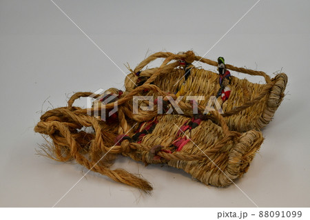 東海道を歩いたわらじ　草鞋 88091099