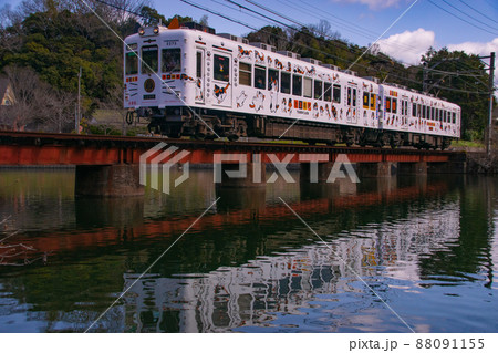 和歌山電鐵　たま電車　和歌山県和歌山市大池遊園 88091155