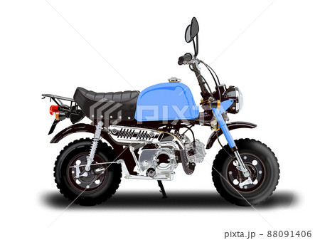 バイク　オートバイ　単車　乗り物 88091406