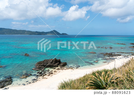 奄美大島の打田原海岸 88091623