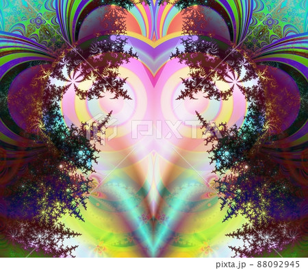 Computer generated abstract colorful fractal artwork Computer generated abstract colorful fractal artwork 88092945