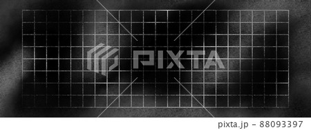 Hand painted texture. Grid and black background. Abstract creative textured background for poster, banner, cards, scrapbook. Decorative surface.  88093397