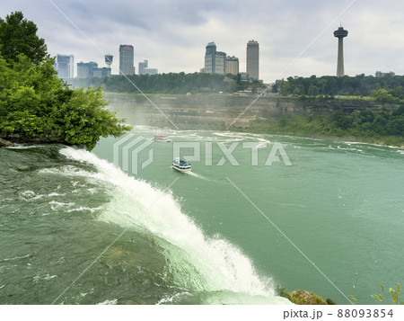 ナイアガラフォールズ アメリカン滝 American Falls, Niagara Falls 88093854