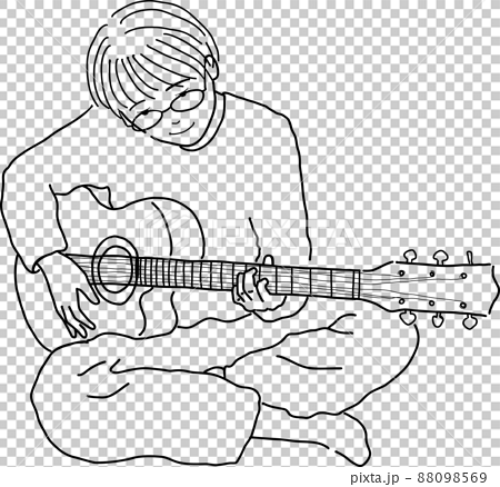 How to draw easy Girl Playing Guitar || Pencil sketch for beginner || Easy  drawing || Drawing | #Girldrawing #Pencildrawing #Drawing #Art | By  Drawingneelu | Facebook