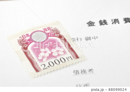 収入印紙2000円 88099024