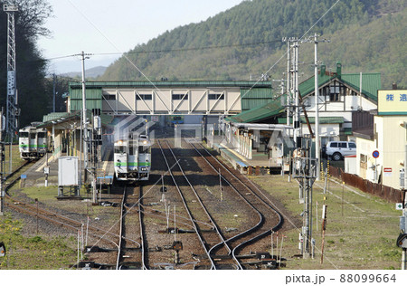 遠軽駅　JR遠軽駅　えんがる　A50　スイッチバック駅　石北本線　石北線 88099664