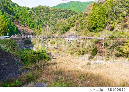 和歌山県　竜神村　板弦橋 88100012