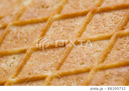 waffle texture closeup 88100732