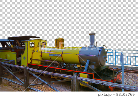 機車旅行摳圖透明背景油畫圖像 機車旅行摳圖透明背景油畫圖像 88102769