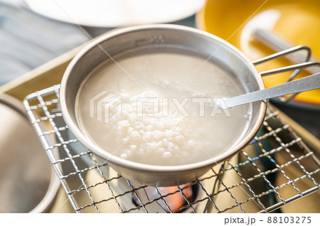 シェラカップ炊飯 シェラカップ炊飯 88103275