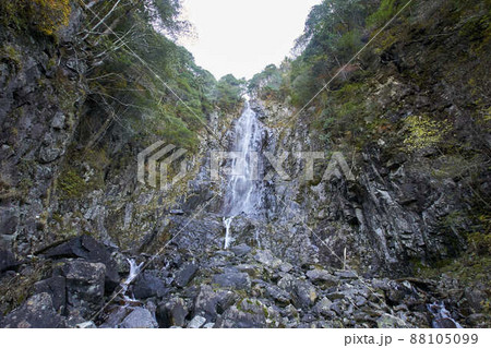 乙女渓谷、シンメトリの夫婦滝 88105099