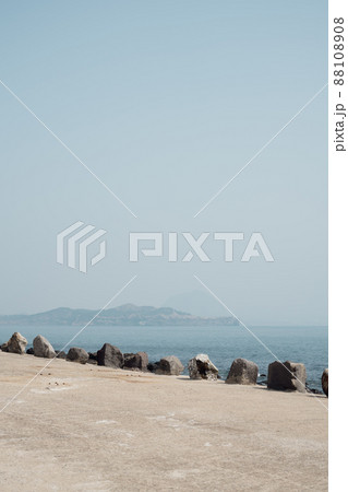 Gapado island Olle Trail coastal road in Jeju island, Korea Gapado island Olle Trail coastal road in Jeju island, Korea 88108908