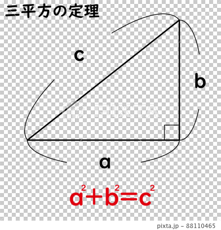 三平方の定理 88110465