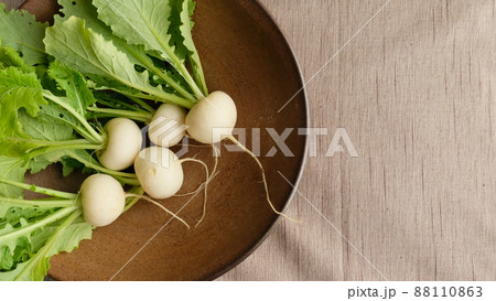 みやま小かぶ、国産野菜を食べよう。 88110863