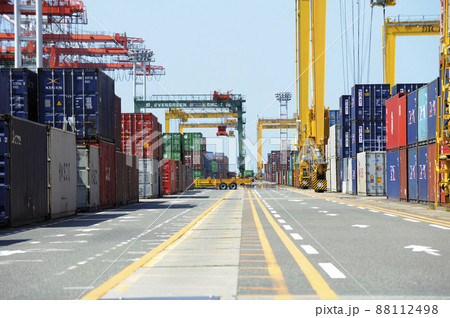 コンテナターミナル　港湾施設 88112498