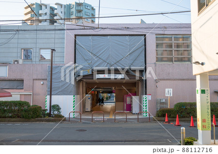 中央林間駅　北口　改装中 88112716