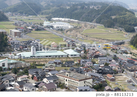 関金温泉周辺の町並み 関金温泉周辺の町並み 88113213