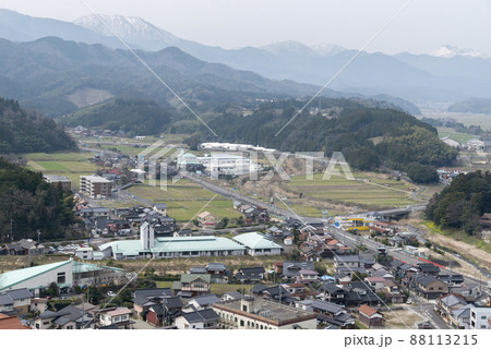 関金温泉周辺の町並み 88113215