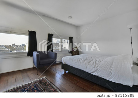 Luxury bedroom of house in beautiful design Luxury bedroom of house in beautiful design 88115889