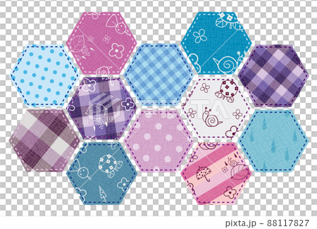 Pattern pattern turtle shell pattern material set June material 88117827