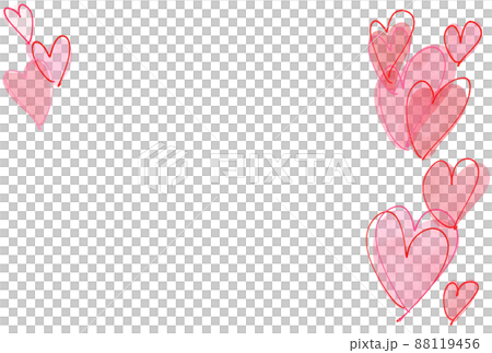 Background material_watercolor_heart Background material_watercolor_heart 88119456