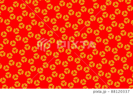 Geometric pattern in the colors of the national flag of Kyrgyzstan. The colors of Kyrgyzstan. Geometric pattern in the colors of the national flag of Kyrgyzstan. The colors of Kyrgyzstan. 88120337