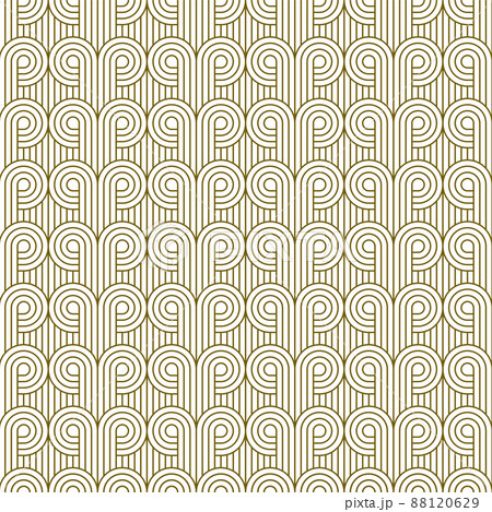 Seamless geometric ornament . Brown color thin lines . Seamless geometric ornament . Brown color thin lines . 88120629