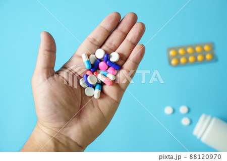 medical pills and Pills in plastic package Health care and treatment diseases medical pills and Pills in plastic package Health care and treatment diseases 88120970