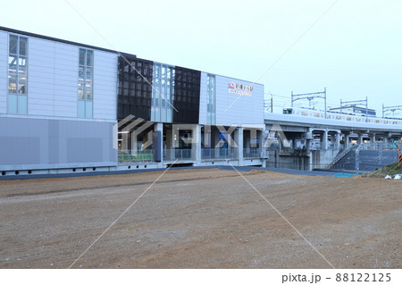 新鎌ケ谷駅南北自由通路等整備　北総鉄道・京成電鉄・新京成電鉄・東武鉄道の駅乗換え　千葉県鎌ケ谷市 88122125