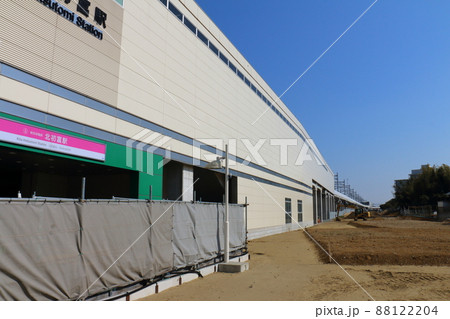 新京成線北初富駅前広場入口整備 市道4号線 2022年1月 千葉県鎌ケ谷市初富 新京成線北初富駅前広場入口整備 市道4号線 2022年1月 千葉県鎌ケ谷市初富 88122204