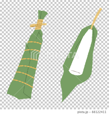 Illustration of chimaki (without main lines) 88122411