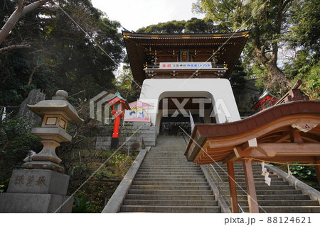 3月　藤沢211瑞心門･江島神社 88124621